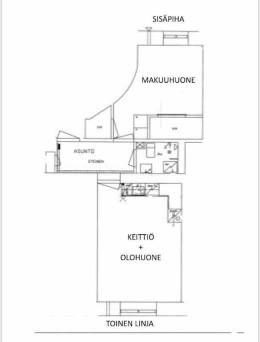 הלסינקי Glorious Apartment In Hakaniemi מראה חיצוני תמונה